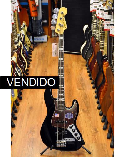 Fender American Deluxe Jazz Bass Blk RW